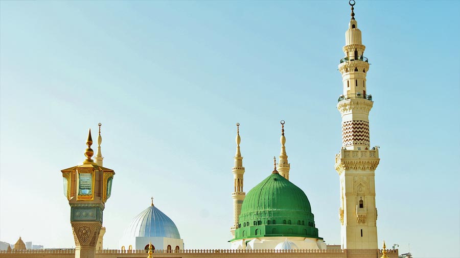 mosquée du Prophète Mohamed saws à Médine Masjid al Nabawi