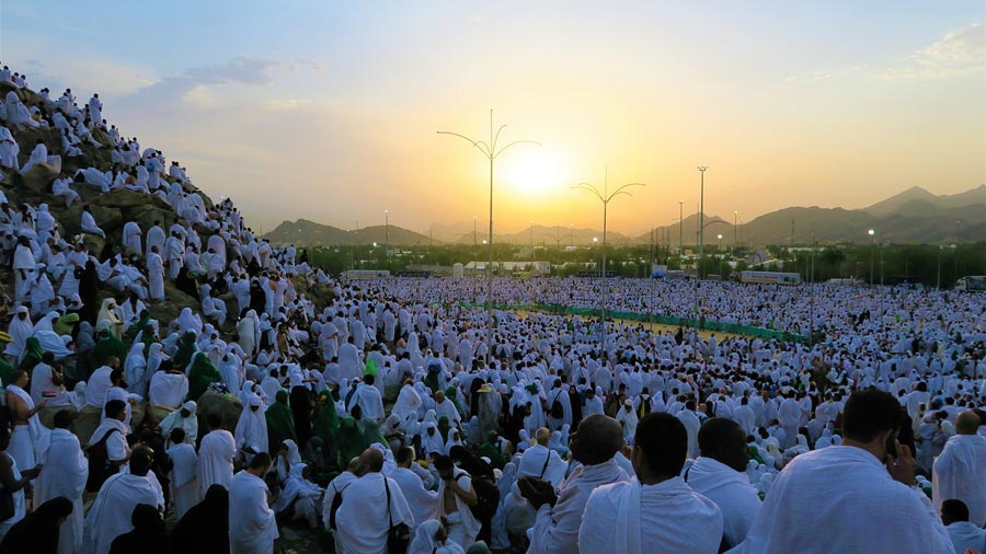 Mouzdalifa ou Muzdalifa rite du Hajj