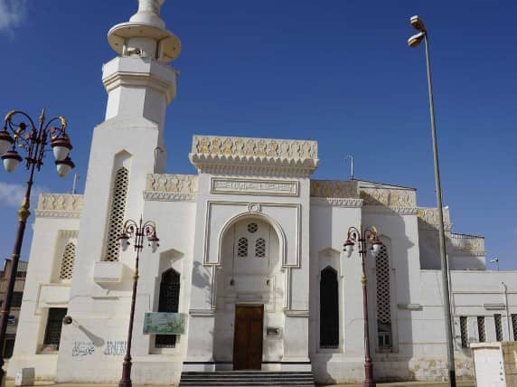 La mosquée Al Tawba ou du repentir à Tabouk en Arabie saoudite