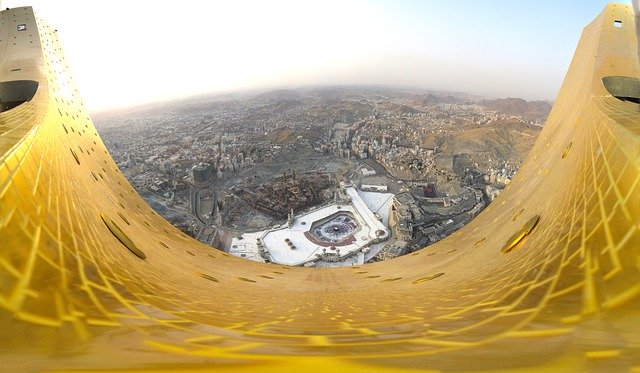 Omra ramadan mois complet vue sur la mosquée Al Haram de La Mecque et de la Kaaba