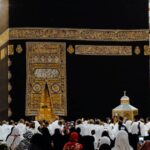 Tapis de la mosquée Al Haram à Makkah ou La Mecque